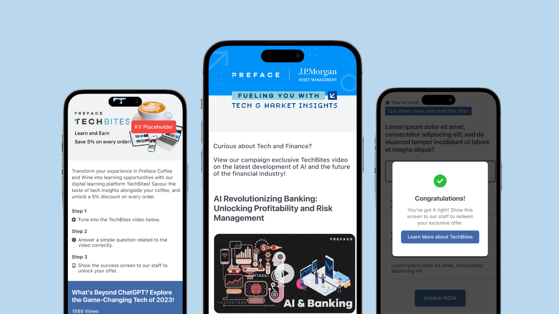 Event Interactive Landing Page
